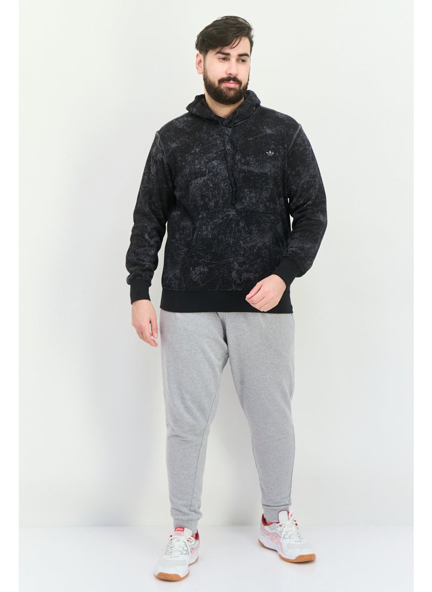 adidas Originals Men Sportwear Fit Long Sleeves Outdoor Hoodie, Multicolor  - Image 4