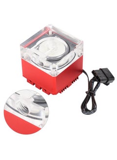 Thoraya 3000RPM Fast Heat Dissipation Computer Pump 800L/H Flow 3.5 Meters Pump Head PC Pump Tank - Red  - Image 3