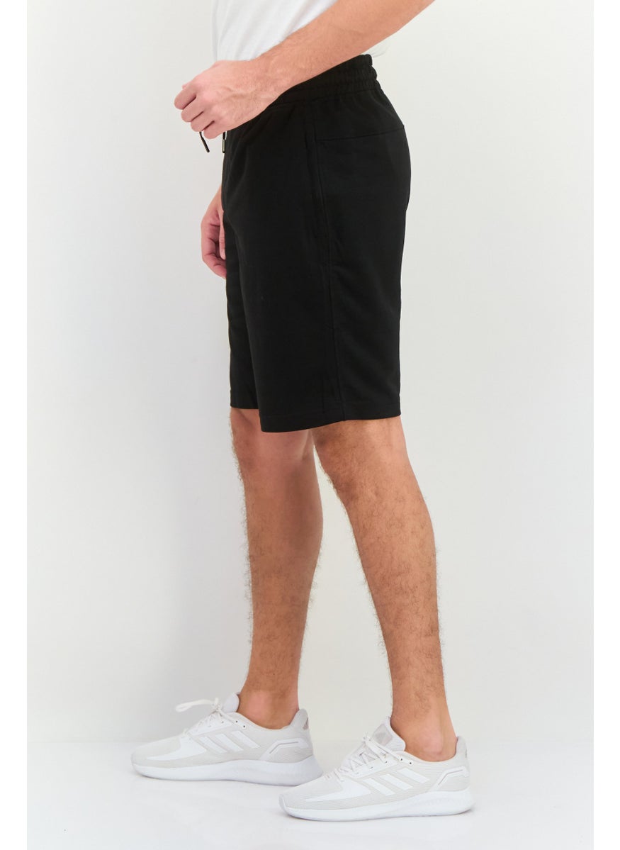 90 Degree By Reflex Men Sportswear Fit Running Shorts, Black  - Image 3