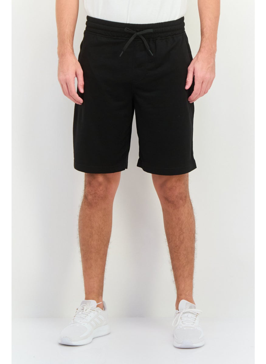 90 Degree By Reflex Men Sportswear Fit Running Shorts, Black  - Image 1