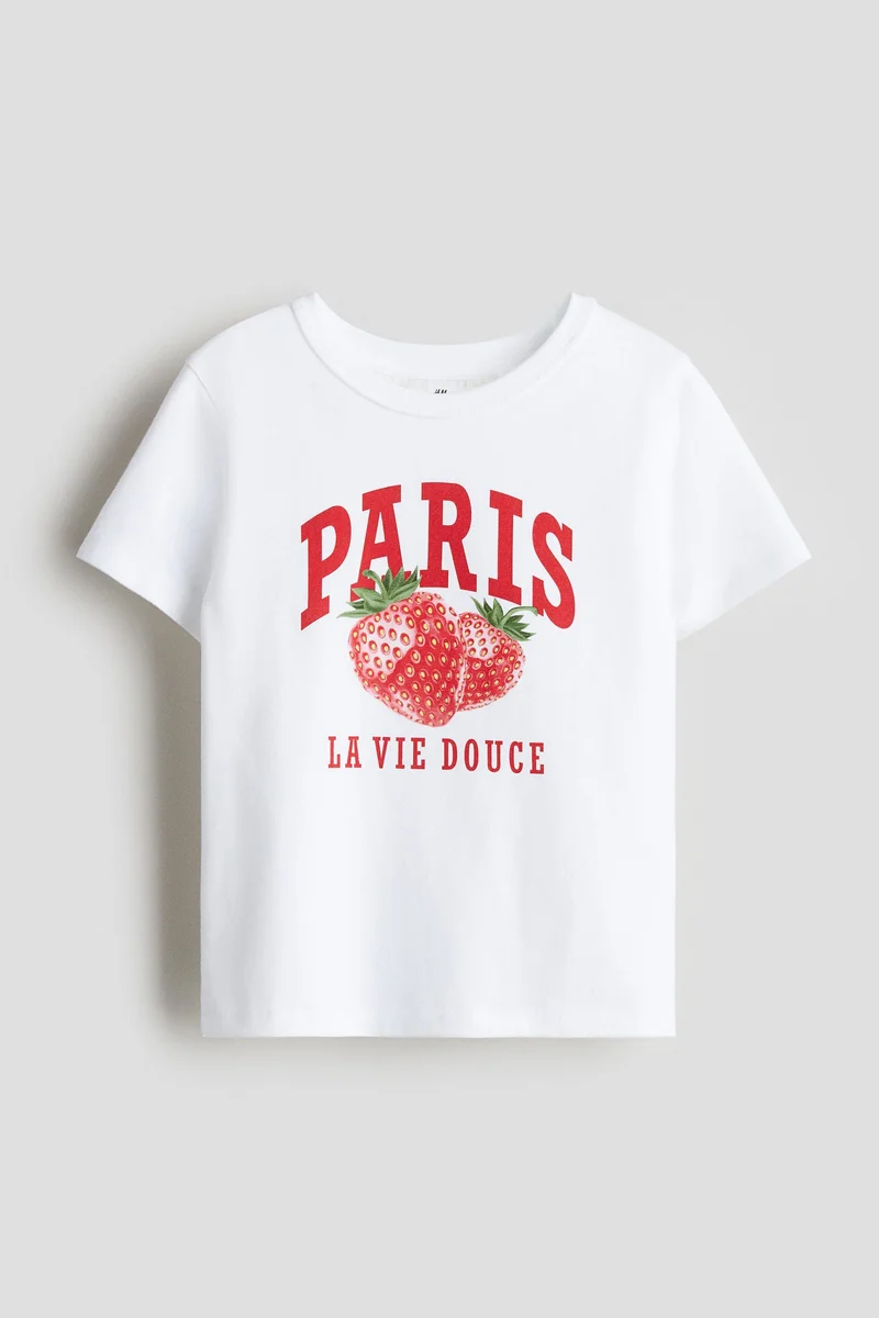 H&M Print-motif T-shirt