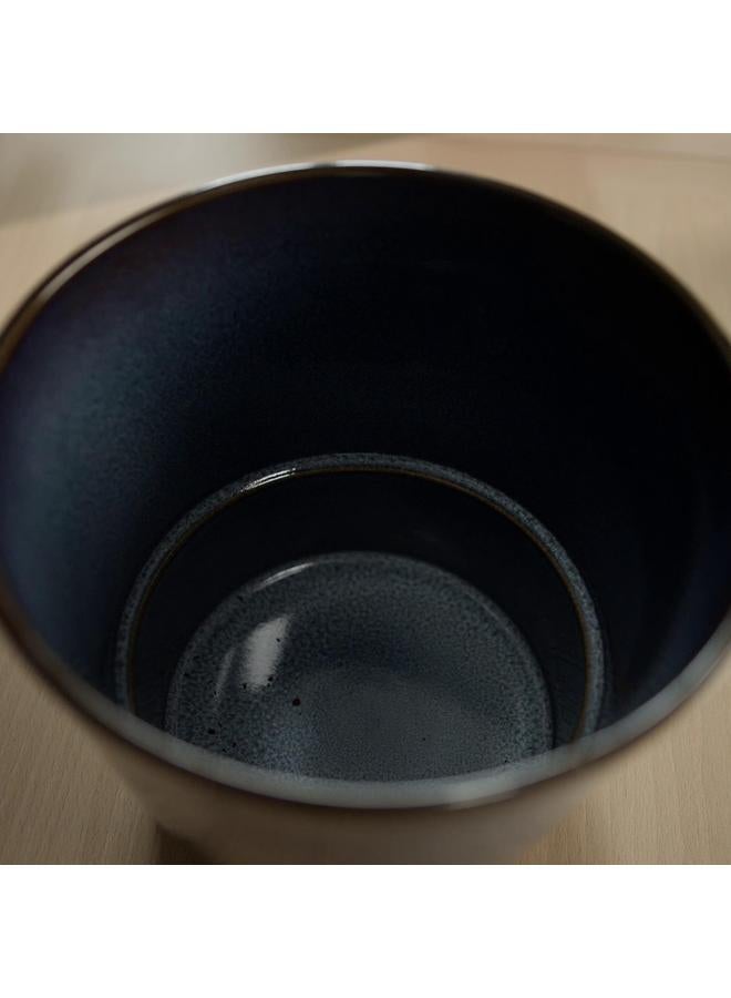 زبون وعاء نباتات، داخلي/خارجي/أزرق، 19 سم - Image 2