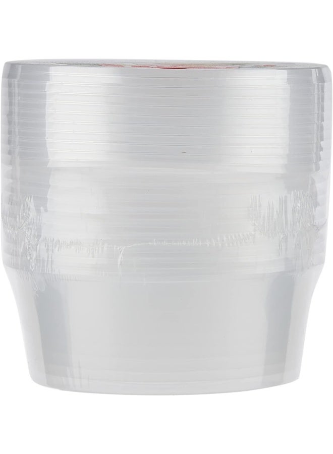 Hotpack Microwavable Container with Lid Round 250ml 8+2 FREE - Image 3