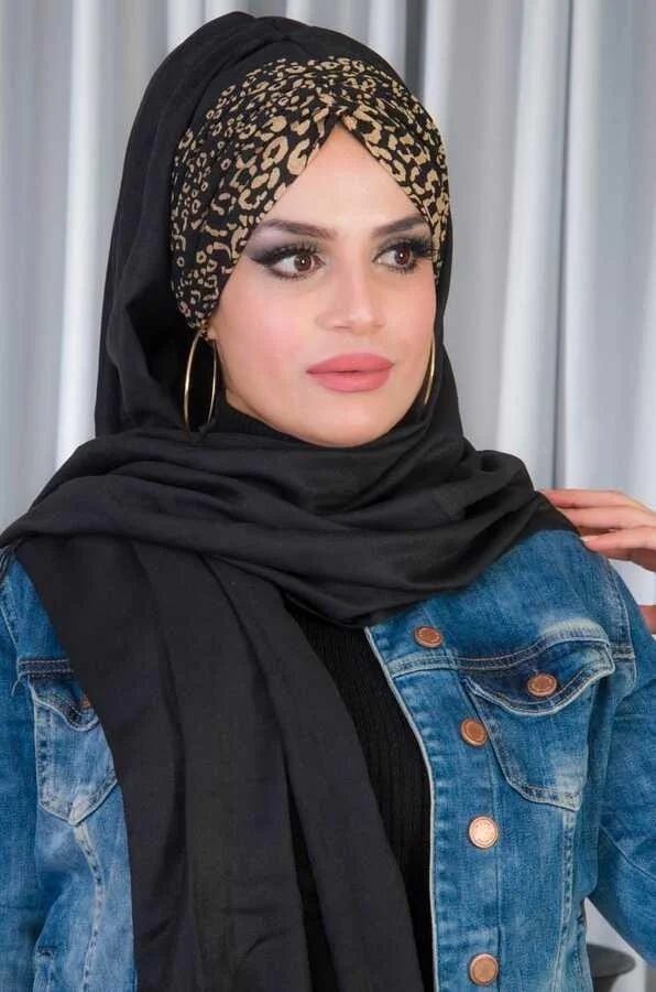 عيشة تستور Aisha Hijab Pleated Ready Shawl - 50601