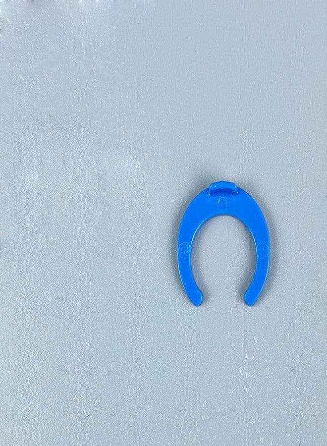 RecDec 100 Pack Quick Connect Locking Clips Replacement Blue C-Type 1/4" and 3/8" Clamps Clip for Push In to Connect Fittings Water Purifier Tube Connector RO Reverse Osmosis Water Filter System - Image 5