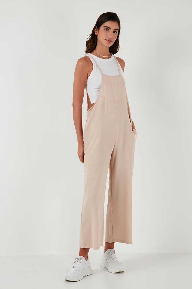 Lela Relaxed Fit Adjustable Rope Strap Gardener Overalls Women's Overalls 66970192S4