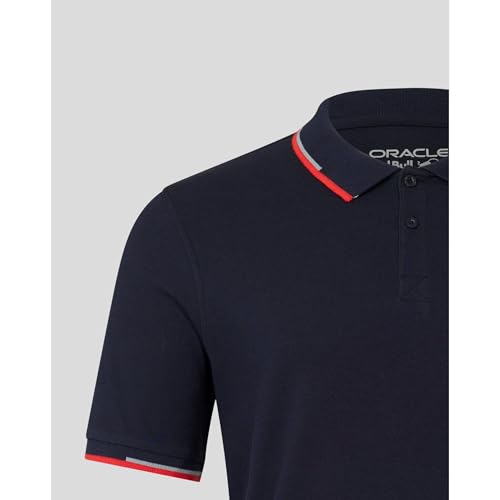 CASTORE Red Bull Racing F1 Unisex Core Color Logo Polo (US, Alpha, Medium, Regular, Regular, Blue) - Image 3