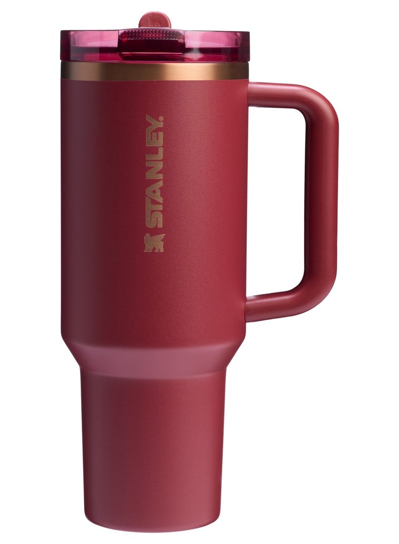 Stanley Quencher ProTour Flip Straw Tumbler with Leakproof Lid 40 oz | Built-In Straw & Handle | Cupholder Compatible for Travel | Insulated Stainless Steel Cup | BPA-Free - Image 1