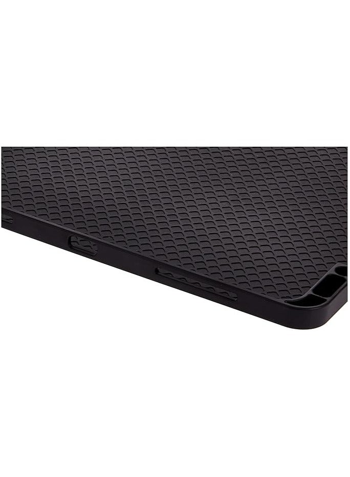 LEVELO Elegant Hybrid Leather Case for iPad Pro 12.9 /Shock Absorbent/Bumper Case/Precise Cut-Outs- Black - Image 5