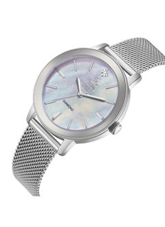 BEVERLY HILLS POLO CLUB BEVERLY HILLS POLO CLUB BP3734C.320 Women Analog Display Watch & Mesh Strap Silver  - Image 2
