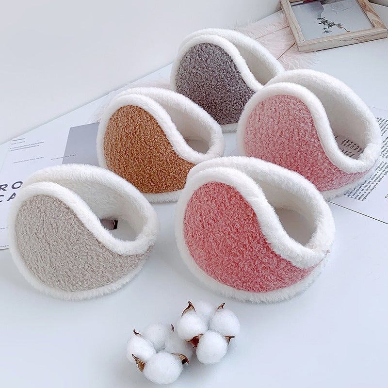 Warm Earmuffs Women'S Winter Riding Plush Earmuffs Men'S Plush Korean-Style Earmuffs Thickened Ear Protection Earmuffs Earmuffs - Image 2