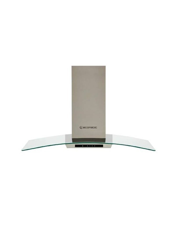 Ecomatic Ecomatic Built in hood 90 cm decorativeCrystal stainless curvy H9210KGTX 