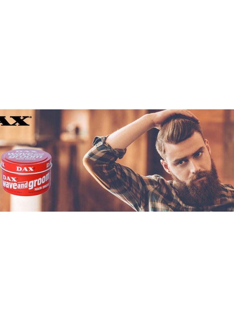 DAX - Dax Wave And Groom Hair Dress For Maximum Hold Light Shine 99G - Image 1