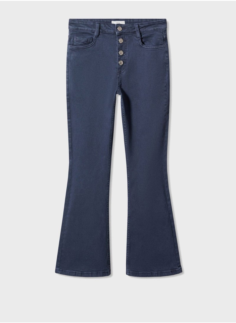 MANGO - Youth Flared Jeans - Image 1