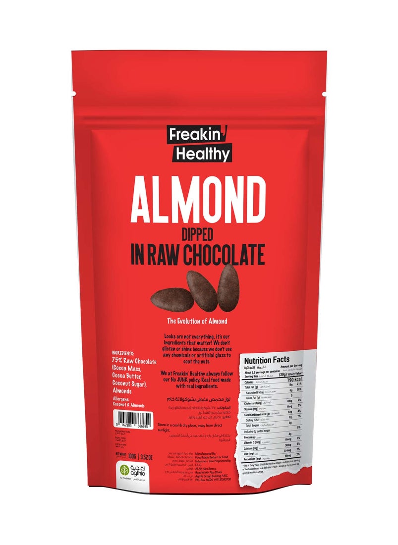 Freakin Healthy Chocolate Covered Almonds 100g (10g Protein)  - Image 2