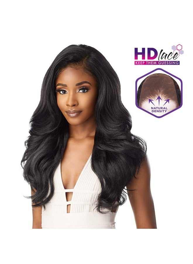 Sensationnel What Lace 13X6 Wigs Cloud 9 Synthetic Hair Hand Tied Natural Preplucked Hairline Illusion Lace Frontal Lacewig Whatlace Adanna (1B) - Image 3