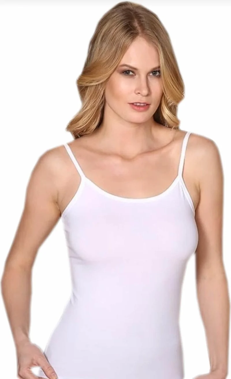بيراك Clear White Cotton Lycra String Suspender Bodysuit 3 Piece Pack Single Pack