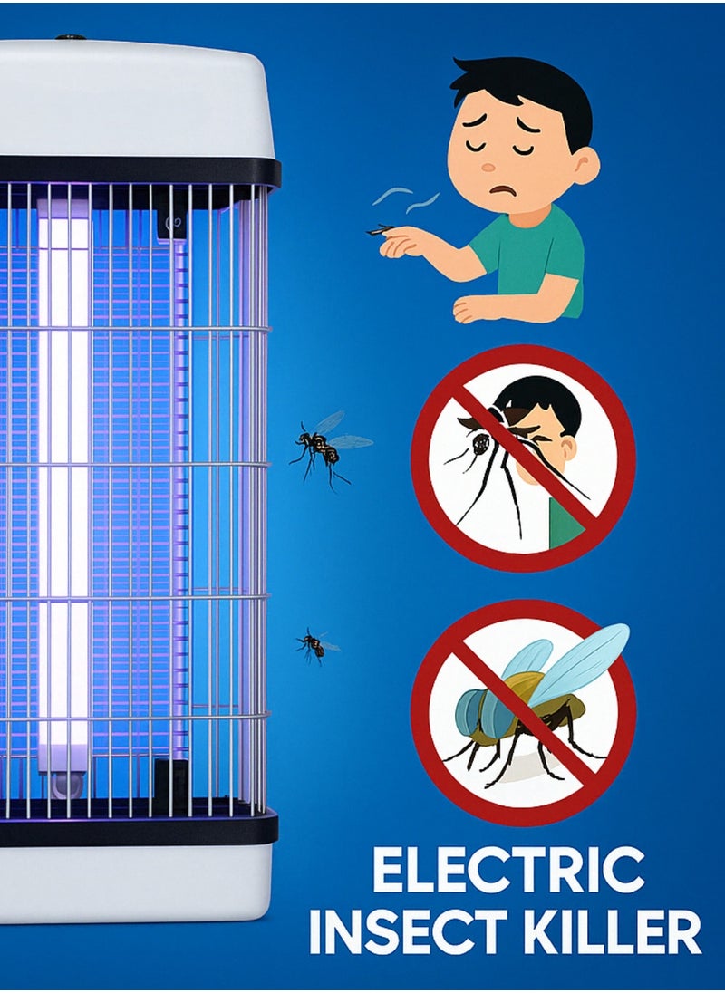 Mosquito Killer Lamp - UV Insect Trap for Indoor & Outdoor Use, Chemical-Free, Energy-Efficient, Quiet Operation, Wide Coverage, Removable Collection Tray, Modern Design