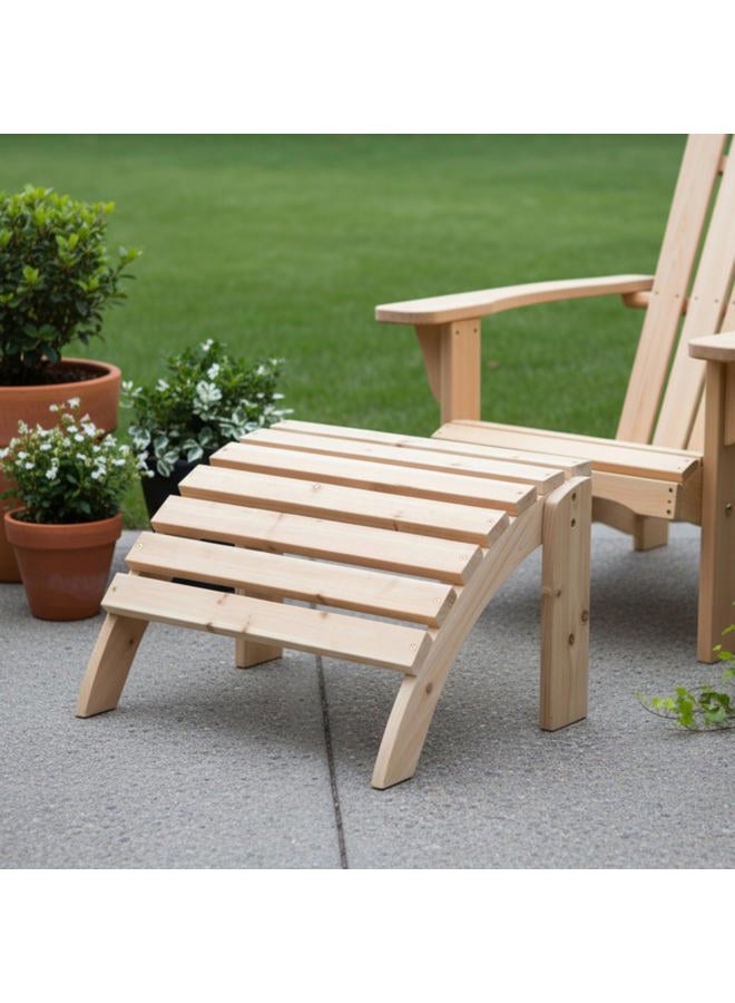 Shine Company Classic Ottoman, Natural - Image 2