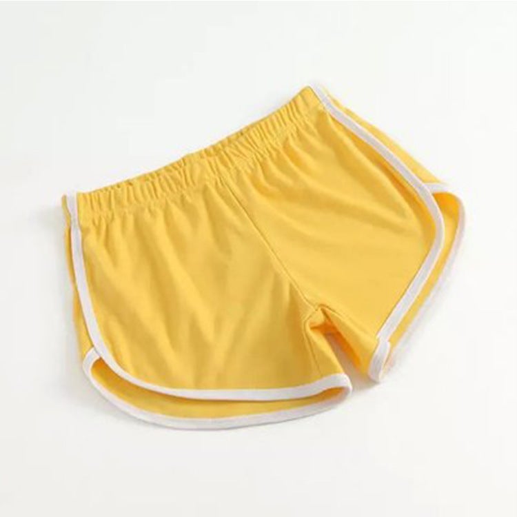 2022 Womens Sporty Shorts Summer Korean Style Casual Home Yoga Running Fitness Black  - Image 3