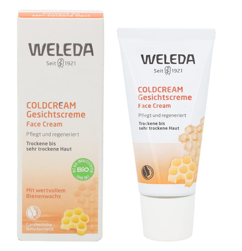 Weleda Deep Moisture Facial Balm, 1 Fluid Ounce, Plant Rich Moisturizer with Sweet Almond Oil - Image 1