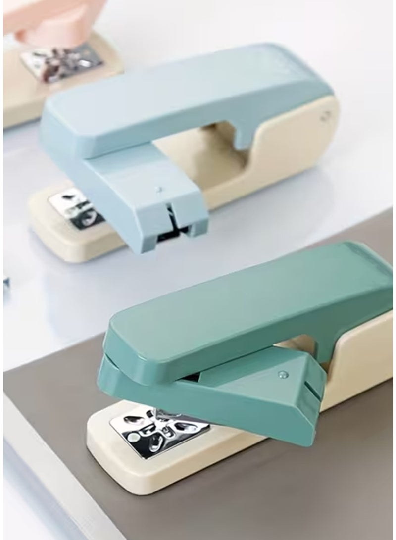 Arabash 360° Rotating Desktop Stapler - Manual Operation, Green, , , 25-Sheet Capacity, Durable Metal Construction, Ergonomic Design for Office and Home Use - Image 4