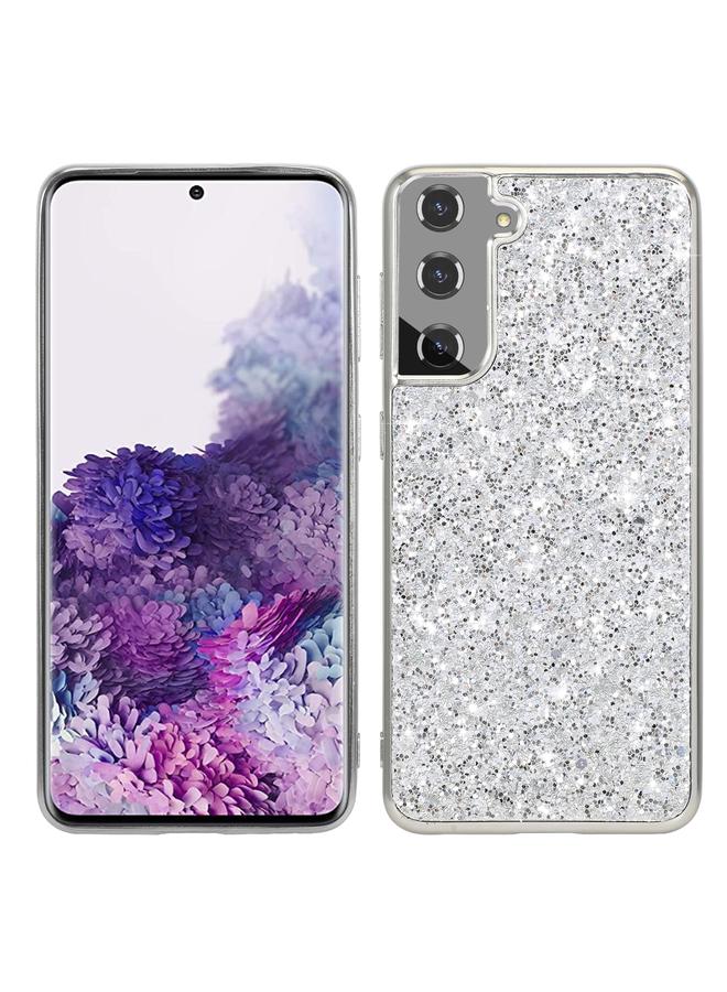 S-TOP Case For Samsung Galaxy S22 Ultra 5G Glitter Powder Shockproof TPU Protective Phone Case - Image 1