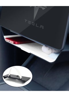 KASTWAVE Console Organizer 2021-2023, for Tesla Model Y Model 3 Center Console Organizer Tary, Tesla Model 3 Model Y Accessories 2023 2022 2021 2020, Silicone Console Organizer  - Image 2