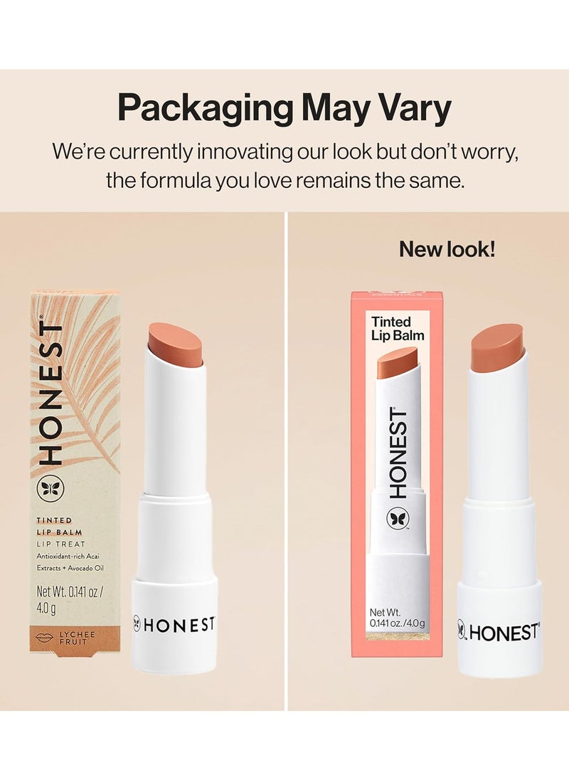 Honest Beauty Honest beauty Tinted Lip Balm 4.0 g Lychee Fruit  - Image 2
