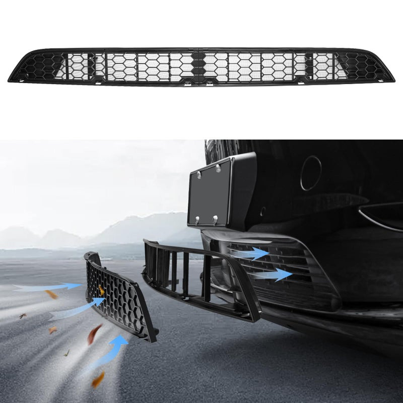 KUNIST Grille Mesh Inserts for Tesla Model Y 20212025 Front Air Inlet Vent Grille Cover Replacement for Tesla Model Y Accessories Detachable Version 30