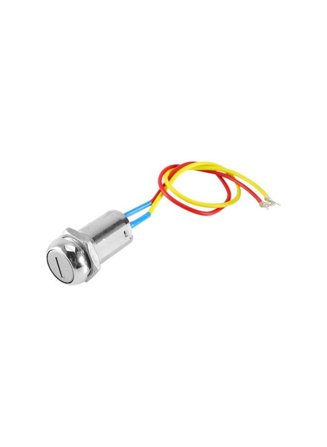Generic Ignition Switch,2 Wires Ignition Switch Key Starter Switch with 2 Keys Locking Keys Lock On-Off for Electric Scooter ATV Moped Go Kart Electric Bicycle Throttle Lock  - Image 3