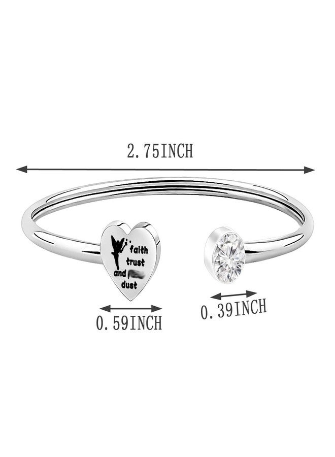 BNQL Faith Trust Charm Bracelet Jewelry gifts (cuff) - Image 2