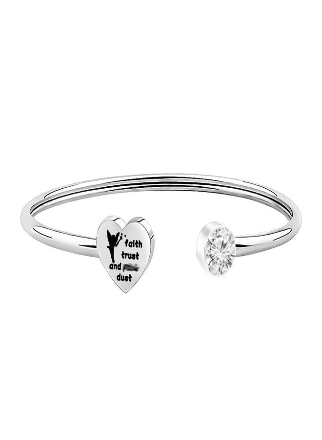 BNQL Faith Trust Charm Bracelet Jewelry gifts (cuff) - Image 1