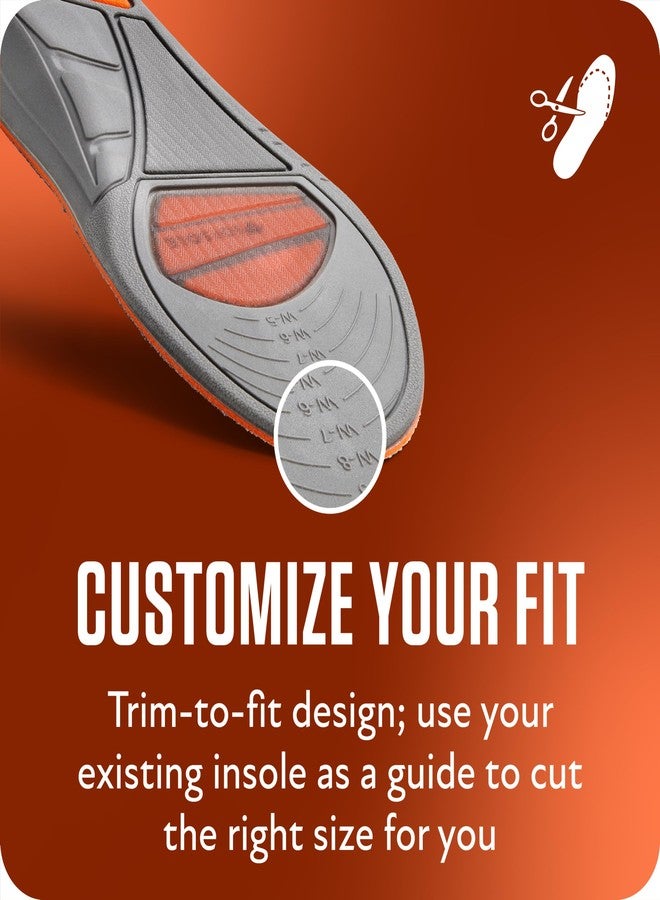 Sof Sole Athletic Trim-to-Fit Insole: A Gel-Cushioned Insole for Enhanced Shock Absorption, Women's 5-11 - Image 2