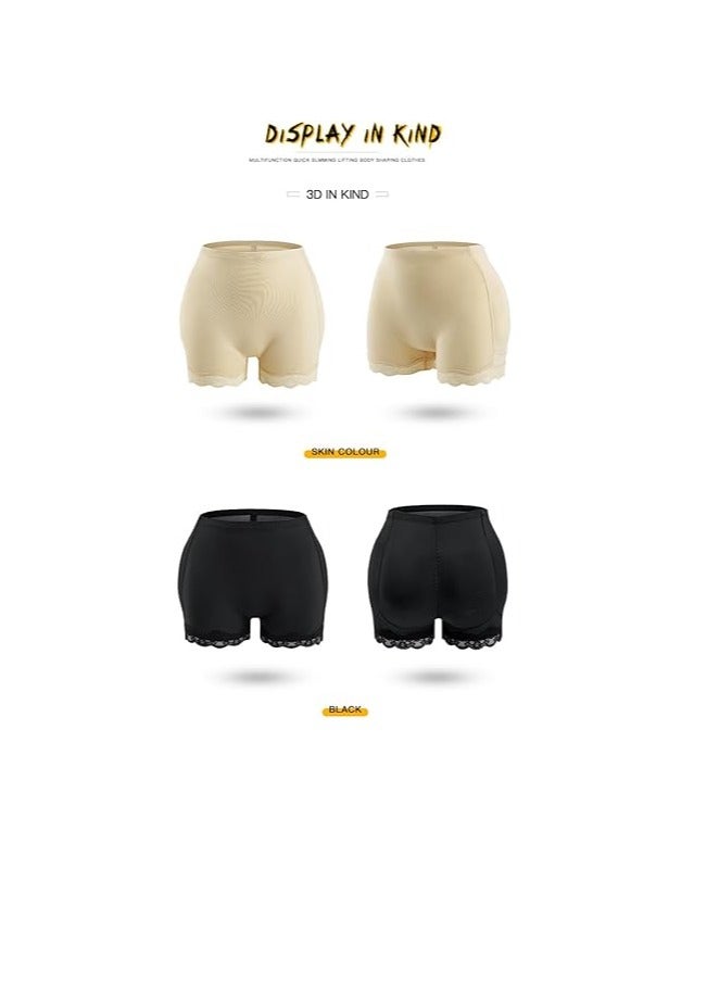 Showday Women's Plus Size Shapewear Shorts Tummy Control Mesh Shape Panties High Waisted Control Pants Butt Lifter Body Slimmer Body Shaper Shorts Shapewear Underwear - Image 5