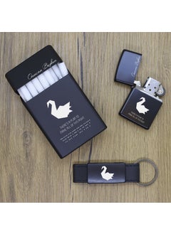 Ada Lazer Personalized Prison Break Metal Cigarette Box, Zippo Lighter and Keychain Set  - Image 3