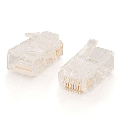 C2G C2G Legrand RJ45 Modular Load Bar Connectors, RJ45 Cat5e Modular ...