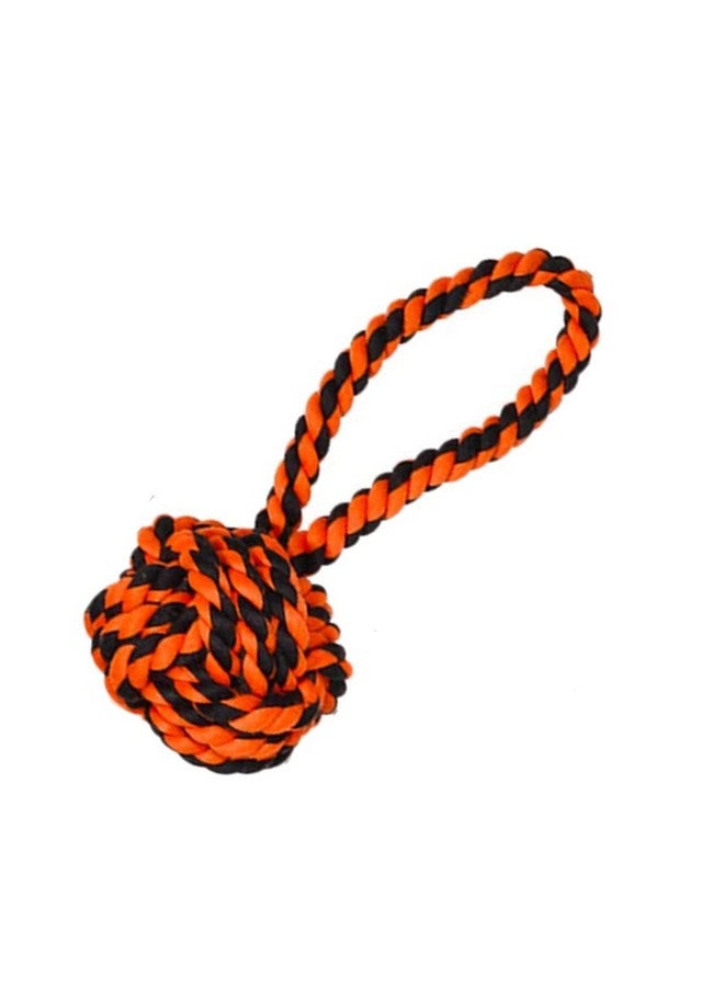 Sage Square Dog Chew Toys, Tough Dog Toys For Aggressive Chewers Large Breed, Heavy Duty Dental Toys Kit For Medium Dogs, Knots Indestructible Dog Toys, Cotton Puppy Teething Chew Toy -Colour May Vary - Image 1