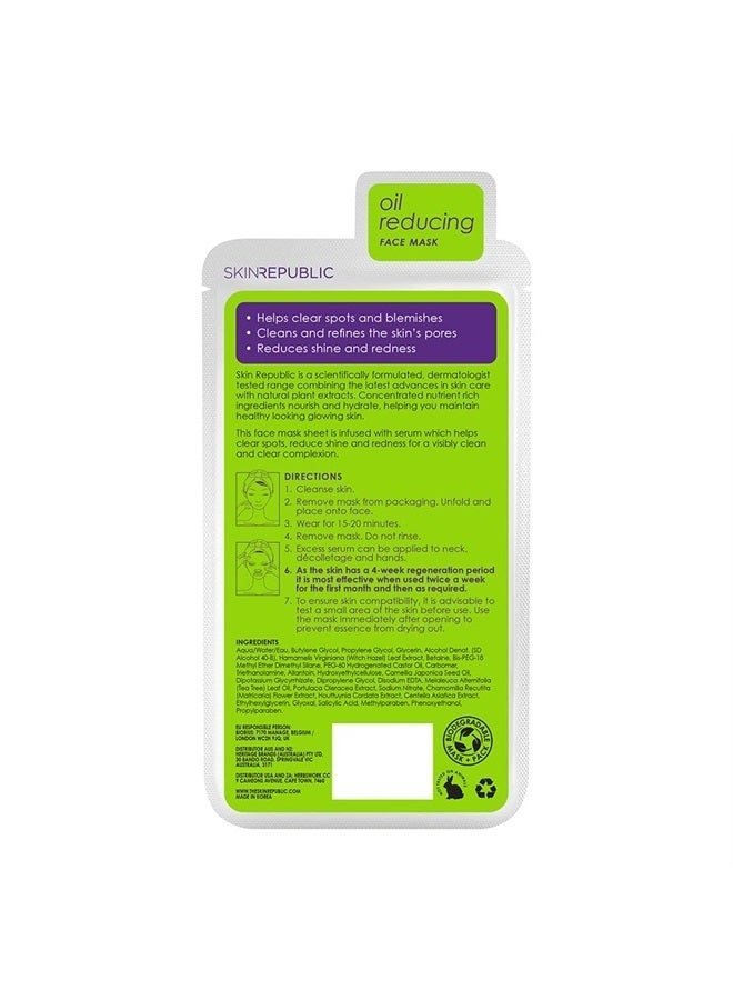 SKIN REPUBLIC Spots + Blemish Anti-Spot & Pore Refining Face Mask 25ml 