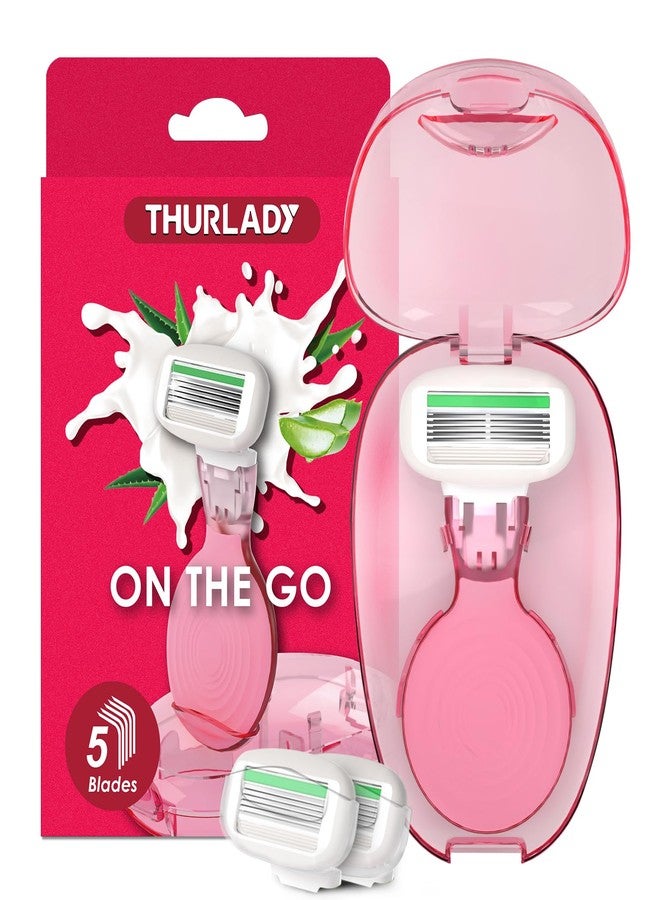 THURLADY Travel Razors for Women, Travel Essentials Razor Kit, Tsa Approved - Image 1