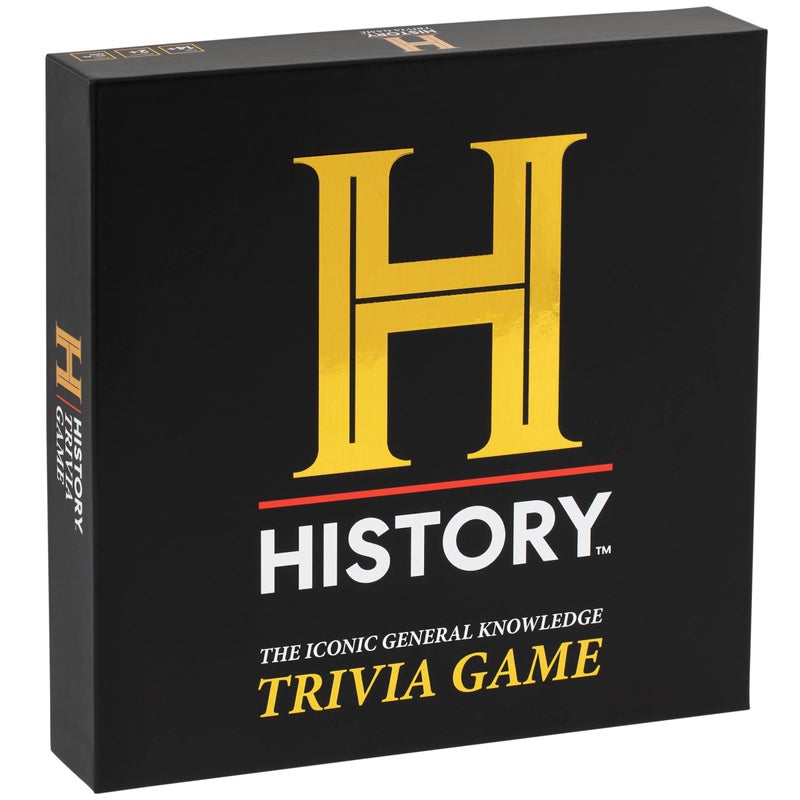 Dyce HISTORY Channel Trivia Game - 2000+ Fun General Knowledge Questions for Adults, Family and Teens in The Pursuit of Trivial Knowledge - The Perfect Party Card Game for Board Games Night with your Group - Image 1
