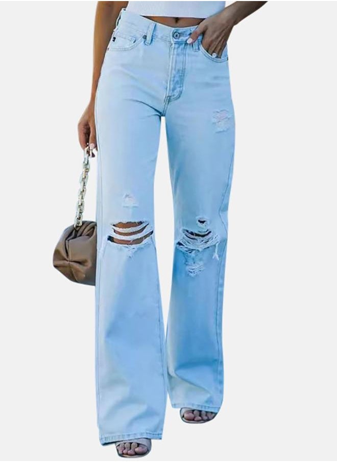 YUNIQEE Blue Bootcut & Flared Jeans - Image 1