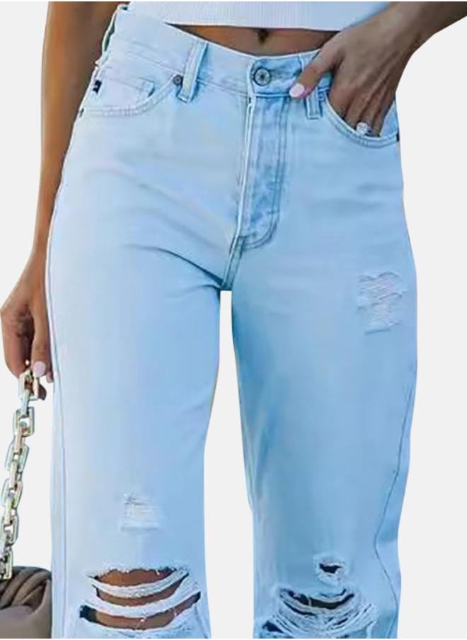 YUNIQEE Blue Bootcut & Flared Jeans - Image 2