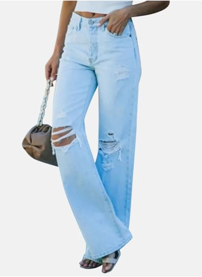 يونيكي Blue Bootcut & Flared Jeans