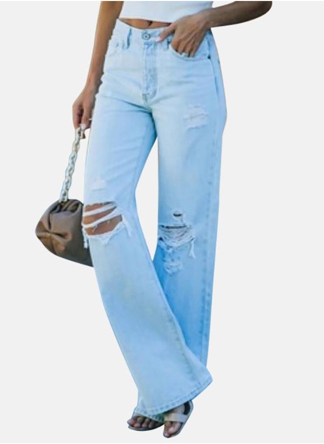 YUNIQEE Blue Bootcut & Flared Jeans - Image 3