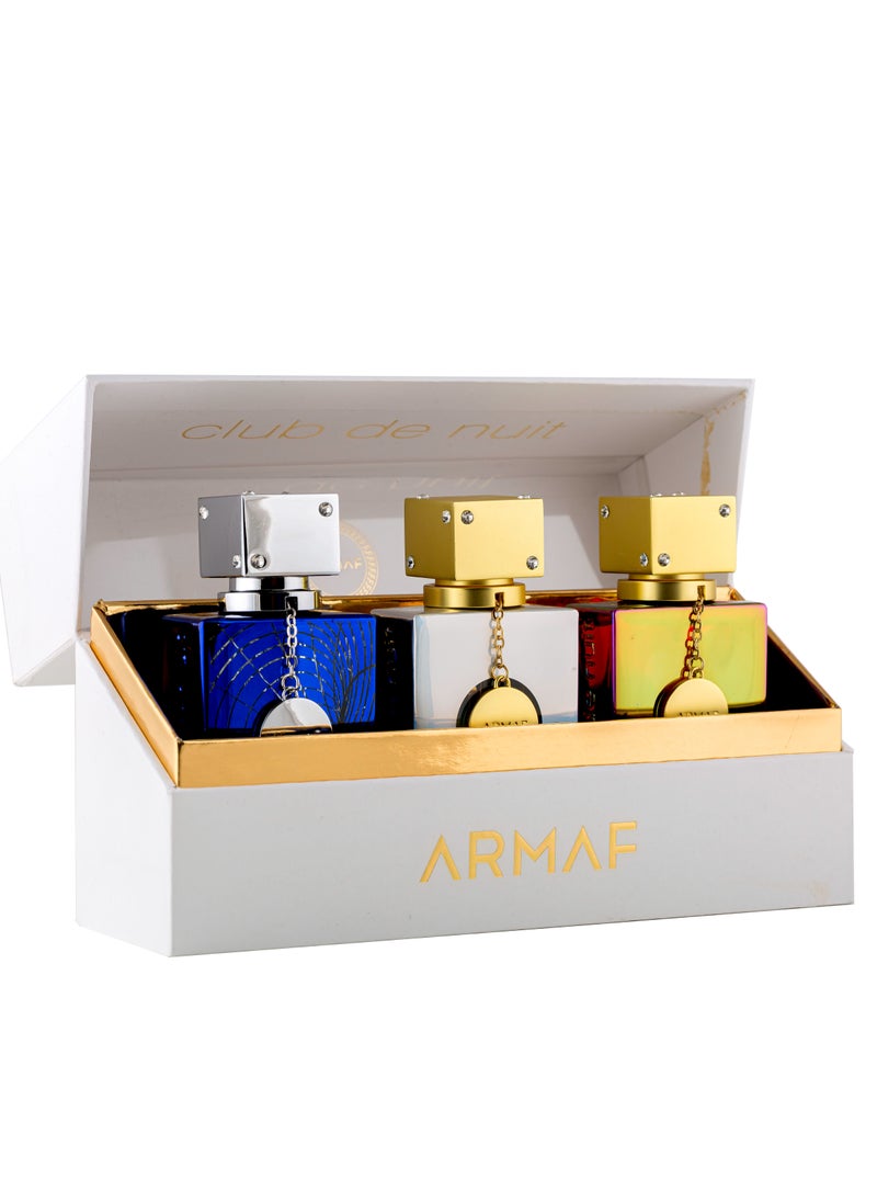 Armaf Club De Nuit Collector’s Pride Untold + iconic + imperial 30ml Edp 3pc Gift Set  - Image 1