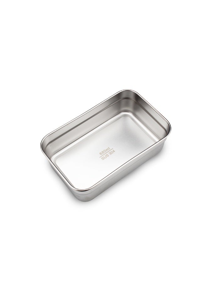 اي ديد صندوق غداء من الفولاذ المقاوم للصدأ لجميع الأعمار، صندوق غداء  معزول مع حقيبة، حاويات غداء بأربعة حجرات مع أغطية، مقاوم للتسرب، خالٍ من مادة BPA، آمن للاستخدام في غسالة الأطباق (أخضر غامق) - Image 4