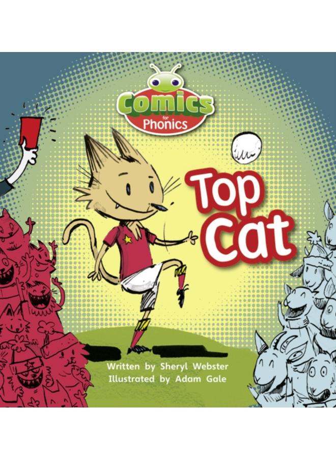 Bug Club Phonics Comics for Phonics Reception Phase 2 Set 04 Top Cat 
