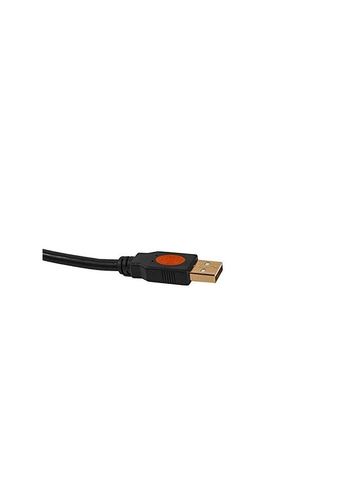 2B USB 2.0 printer cable and 1.8 meters length from 2p - black, model (DC107), for printers - Image 4