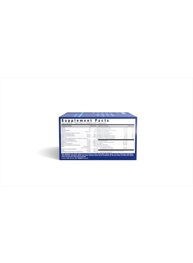 Orthomol حزم أقراص فيتال إم، متعدد الفيتامينات للرجال، إمداد لمدة 30 يومًا، فيتامينات A، B، C، D، E، K، يود، أوميغا-3 - Image 4